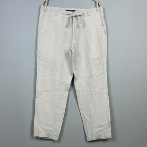 Givenchy Men’s 100% Linen Drawstring Pants SZ‎ 34x30